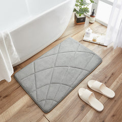 Memory Foam Absorbent Bathroom Entrance Non-slip Mat