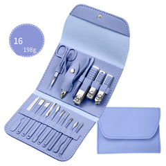 Pro Nail Care Set: Scissors, Clippers, Spoon