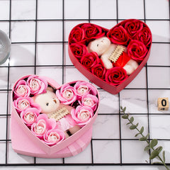 Rose Red Heart Gift Box Collection