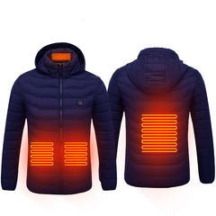 USB Heated Jacket Winter Thermal Comfort