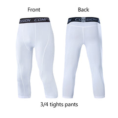 Men Lycra Compression Pants Cycling