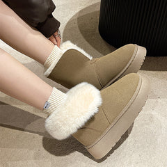 Fashionable Foldable Winter Warm Snow Boots