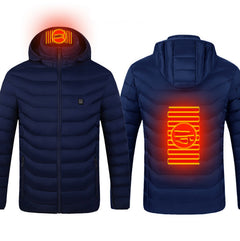 USB Heated Jacket Winter Thermal Comfort