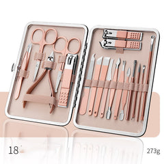 Pro Nail Care Set: Scissors, Clippers, Spoon