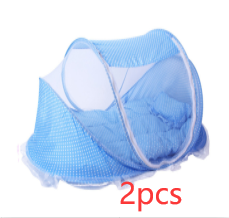 Foldable Baby Bed Net Pillow Set