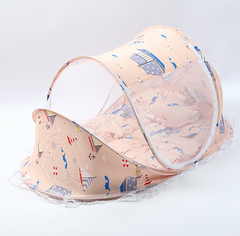 Foldable Baby Bed Net Pillow Set