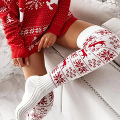 Winter Cozy Warm Knitted Stockings