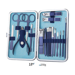 Pro Nail Care Set: Scissors, Clippers, Spoon