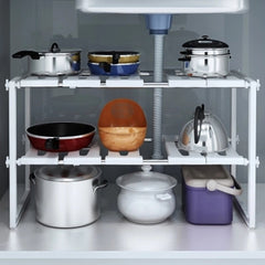 Multi-layer Shelf Stainless Steel anad Plastic