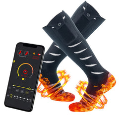 Smart Heating Socks with Remote Control