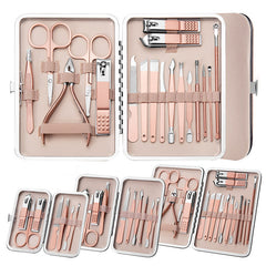 Pro Nail Care Set: Scissors, Clippers, Spoon