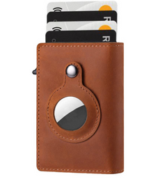 Anti-Theft AirTag Wallet with RFID