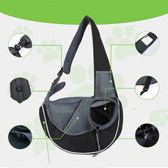 Portable Crossbody Bag for Outdoor Pet