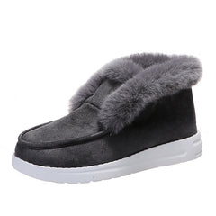 Warm Plush Winter Snow Ankle Boots