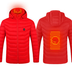 USB Heated Jacket Winter Thermal Comfort