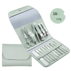 Pro Nail Care Set: Scissors, Clippers, Spoon