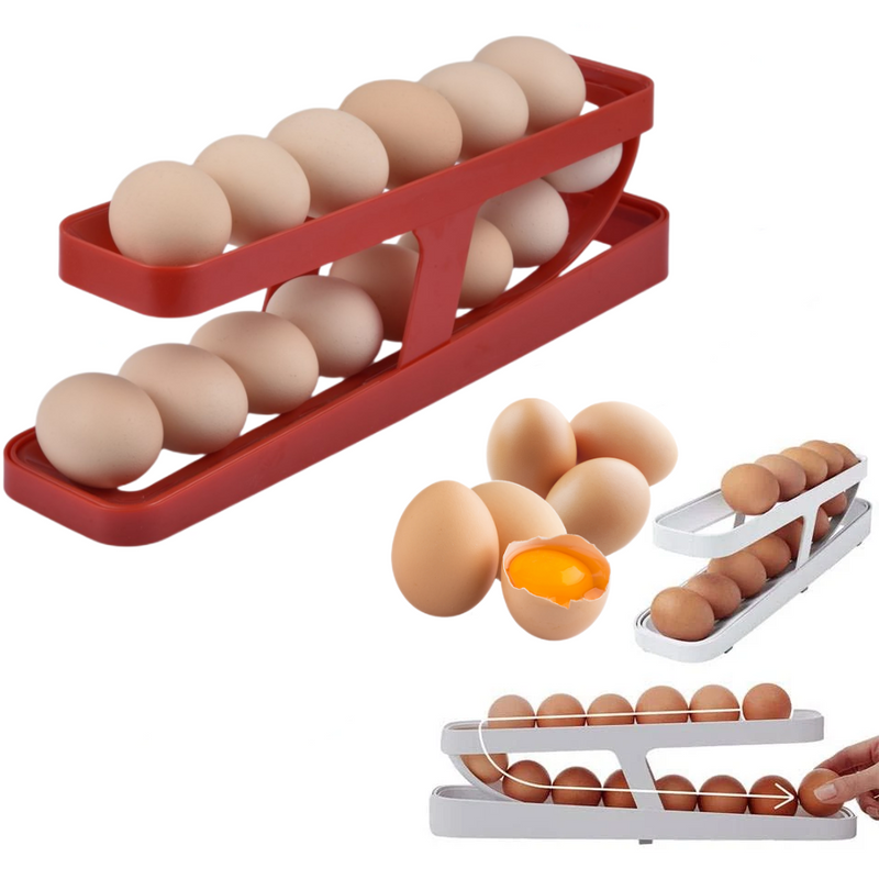 Kitchen Gadgets: Automatic Egg Storage Organizer