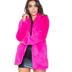 Warm Wave Faux Fur Women's Coat