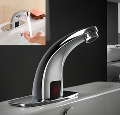 Hands-Free Sensor Faucet for Bathroom Sink