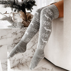 Winter Cozy Warm Knitted Stockings