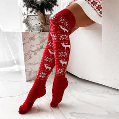 Winter Cozy Warm Knitted Stockings