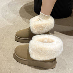 Fashionable Foldable Winter Warm Snow Boots