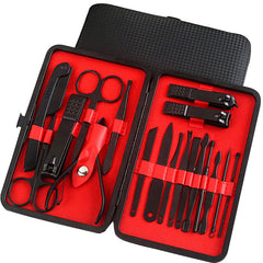 Pro Nail Care Set: Scissors, Clippers, Spoon