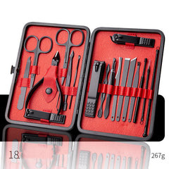 Pro Nail Care Set: Scissors, Clippers, Spoon