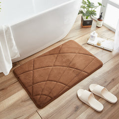 Memory Foam Absorbent Bathroom Entrance Non-slip Mat