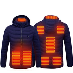 USB Heated Jacket Winter Thermal Comfort