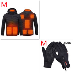 USB Heated Jacket Winter Thermal Comfort