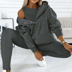 Women's 3-Piece Sports Suit Ensemble