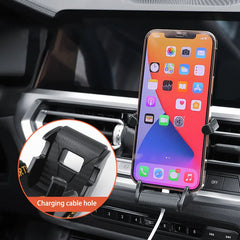 Seat Shape Car Phone Holder Air Vent Mobile Phone Clip 360 Degree Rotatable