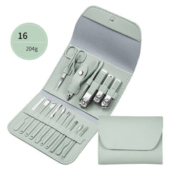 Pro Nail Care Set: Scissors, Clippers, Spoon