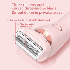 2 In 1 Hair Removal Epilator USB Rechargeable