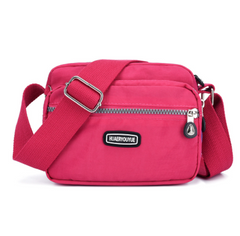 Versatile Small Square Messenger Bag Nylon