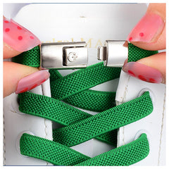  Lockable Elastic No-Tie Sneaker Laces