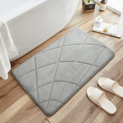 Memory Foam Absorbent Bathroom Entrance Non-slip Mat