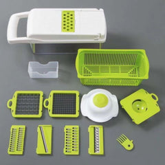 Versatile 12-in-1 Vegetable Chopper Slicer