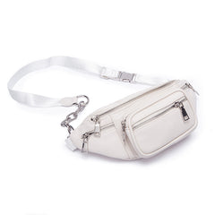 Diagonal Chain Trendy Waist Bag Unisex