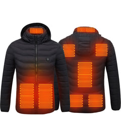 USB Heated Jacket Winter Thermal Comfort