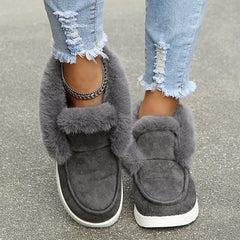 Warm Plush Winter Snow Ankle Boots