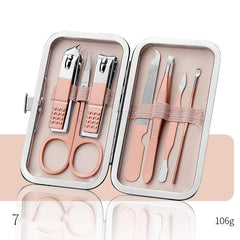 Pro Nail Care Set: Scissors, Clippers, Spoon