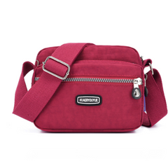 Versatile Small Square Messenger Bag Nylon