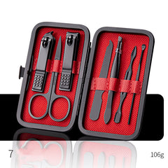 Pro Nail Care Set: Scissors, Clippers, Spoon