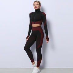 Seamless Yoga 3PCS Set Leggings