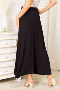 Soft Rayon Maxi Skirt: Double Take