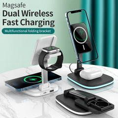 3 in 1 Magnetic Folding Wireless Charger